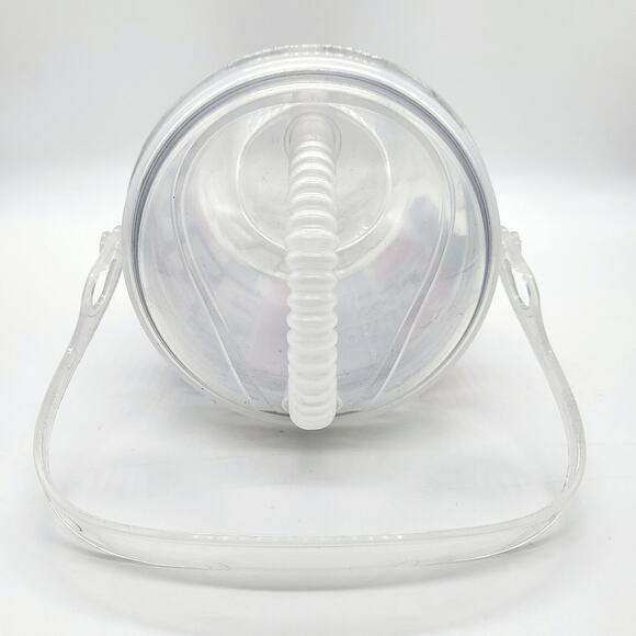 ICEE Polar Bear Mascot Reusable Transparent Cup with Lid Flex Straw Collectible - Picture 7 of 12